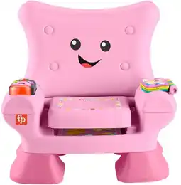 BIG W Fisher-Price Laugh & Learn Smart Stages Interactive Chair - Pink offer