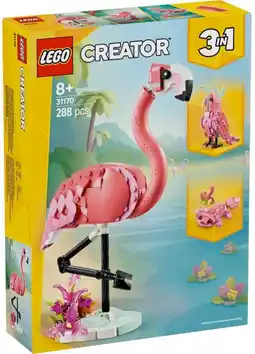 BIG W LEGO CREATOR Wild Animal Pink Flamingo 31170 offer