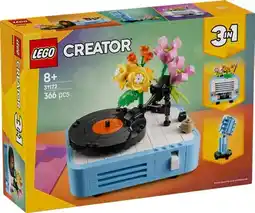 BIG W LEGO CREATOR 3-in-1 Record Player with Flowers 31172 offer