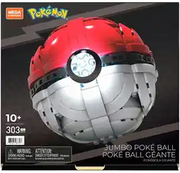 BIG W MEGA BLOKS Pokémon - Jumbo Ball Red offer