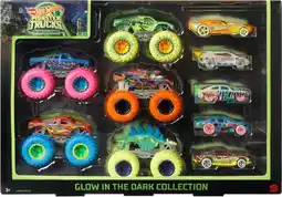 BIG W Hot Wheels Monster Trucks Glow In The Dark Collection offer