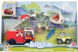 BIG W Bluey Vehicle Adventure Playset offer