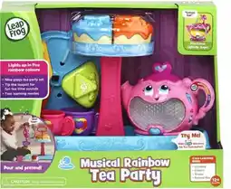 BIG W LeapFrog Musical Rainbow Tea Party offer