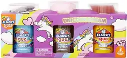 BIG W Elmer’s Gue Premade Slime - Unicorn Dream Slime Kit offer