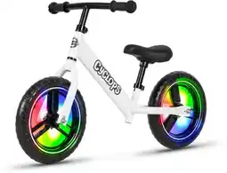 BIG W Cyclops Light Up Balance Bike 30cm offer