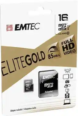 BIG W Emtec Micro SD Card 16GB offer