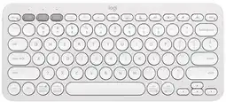 BIG W Logitech Pebble Keys K380 Bluetooth Keyboard - White offer