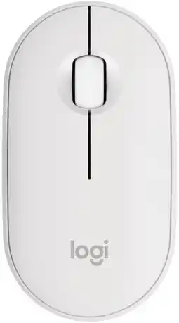 BIG W Logitech M350 Pebble Wireless Bluetooth Mouse - White offer