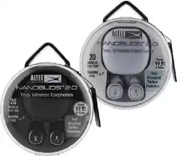 BIG W Altec Lansing Nanopods 2.0 True Wireless - Grey or Icy offer