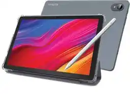 BIG W AIWA 10.1” Pro Wifi Tablet with Stylus Pen and Foldable Case - Charcoal offer