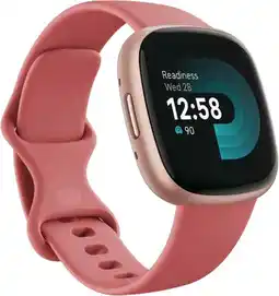 BIG W Fitbit Versa 4 Smartwatch - Pink offer