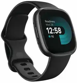 BIG W Fitbit Versa 4 Smartwatch - Black/Graphite offer