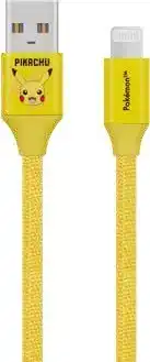 BIG W Pokemon Pikachu Lightning to USB-A Cable 1.2m offer