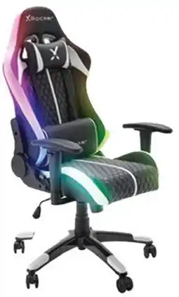 BIG W X-Rocker Arteon Jr Esports Chair Black/White offer