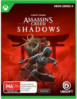 BIG W Xbox Series X Assassins Creed Shadows offer