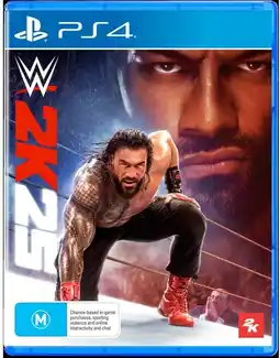 BIG W PS4 WWE 2K25 offer
