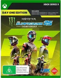 BIG W Xbox Series X Monster Energy Supercross 25 offer