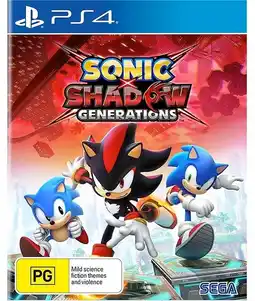 BIG W PS4 Sonic X Shadow Generations offer