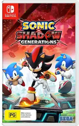 BIG W Nintendo Switch Sonic X Shadow Generations offer