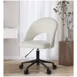 Woolworths Oikiture High Back Boucle Office Chair offer