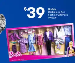 BIG W Barbie and ken fashion gift offer