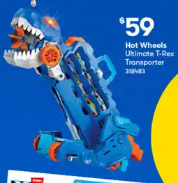 BIG W Hot wheels ultimate t-rex transporter offer