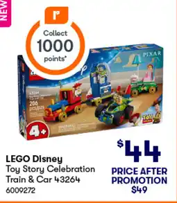 BIG W Toy story celebration train & car offer
