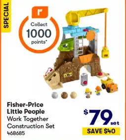 BIG W Fisher-price little people work together offer