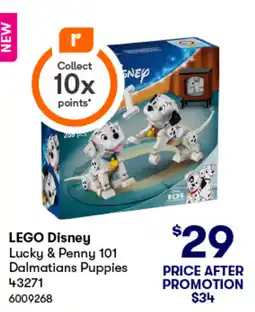 BIG W Lego disney lucky & penny 101 offer