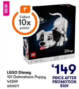 BIG W 101 dalmatians puppy offer