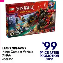 BIG W Lego ninjago ninja combat vehicle offer