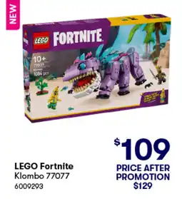 BIG W LEGO Fortnite Klombo offer