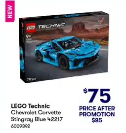 BIG W LEGO Technic Chevrolet Corvette Stingray Blue offer