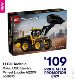 BIG W Lego technic volvo l120 electric wheel loader offer