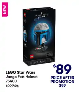 BIG W Lego star wars jango fett helmet offer