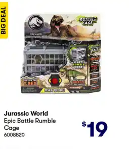BIG W Jurassic World Epic Battle Rumble Cage offer