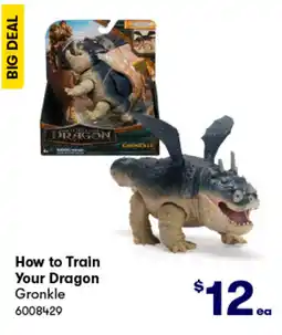 BIG W How to train your dragon gronkle offer