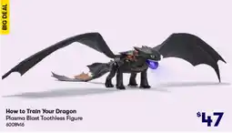 BIG W How to Train Your Dragon Plasma Blast Toothless Figure offer