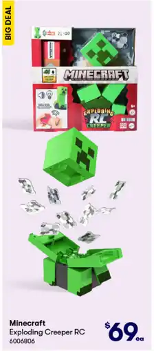 BIG W Exploding creeper rc offer