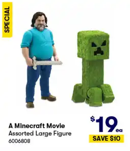BIG W A minecraft movie assorted large figure offer
