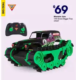 BIG W 1:15 grave digger trax offer
