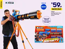 BIG W Insanity gatlin value pack playblaster offer