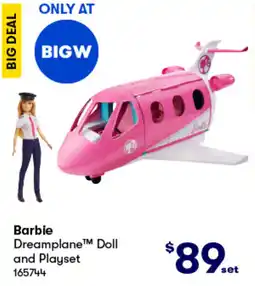 BIG W Dreamplane™ doll and playset offer