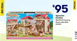 BIG W Sylvanian families red roof cosy cottage offer