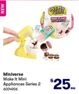BIG W Make it mini appliances series 2 offer