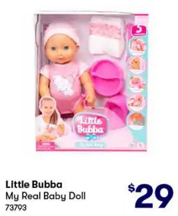 BIG W My real baby doll offer