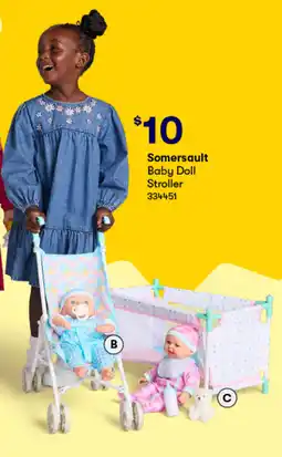 BIG W Somersault Baby Doll Stroller 334451 offer