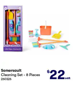 BIG W Somersault cleaning set - 8 pieces offer