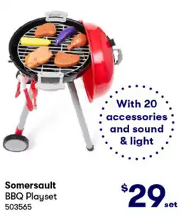 BIG W Somersault BBQ Playset offer
