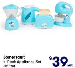 BIG W Somersault 4-pack appliance set offer
